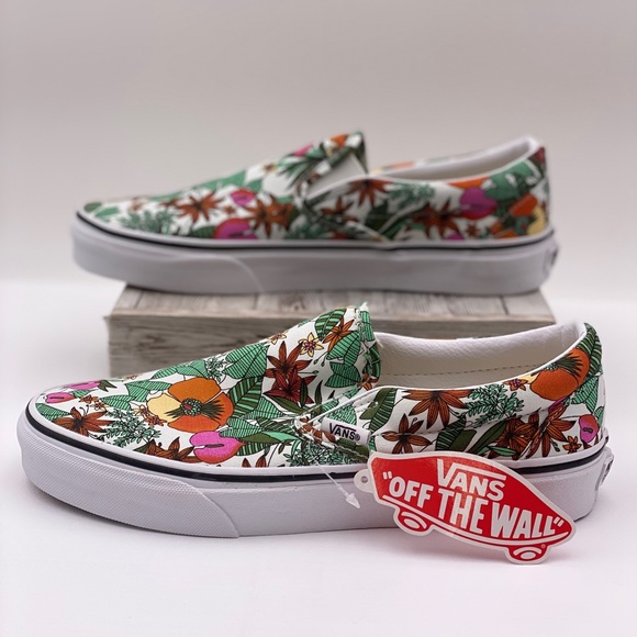 vans multi tropic slip on